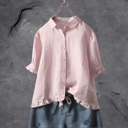 Lene - Blouse de Luxe pour Style et Confort