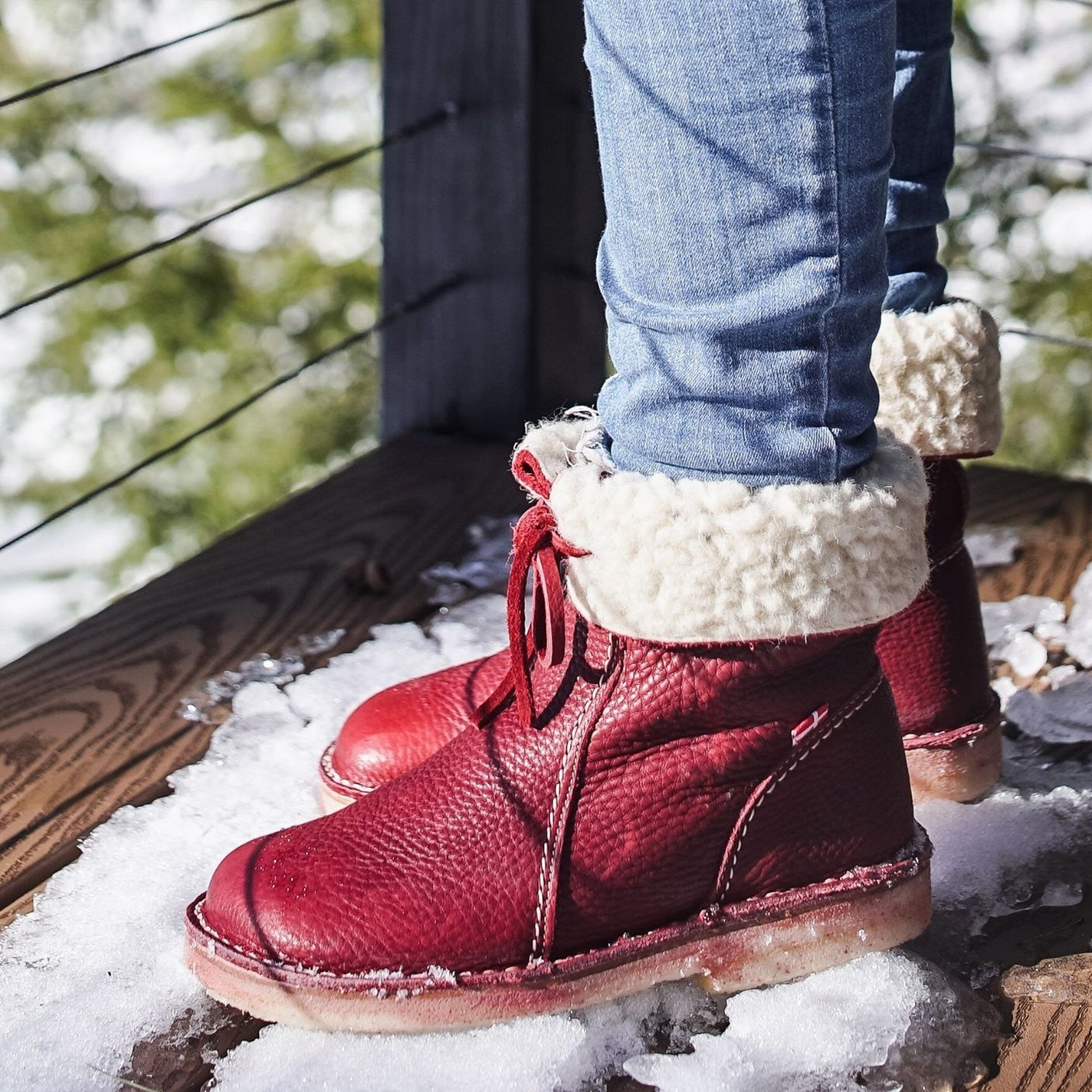 Sophia | Botte Imperméable avec Doublure en laine