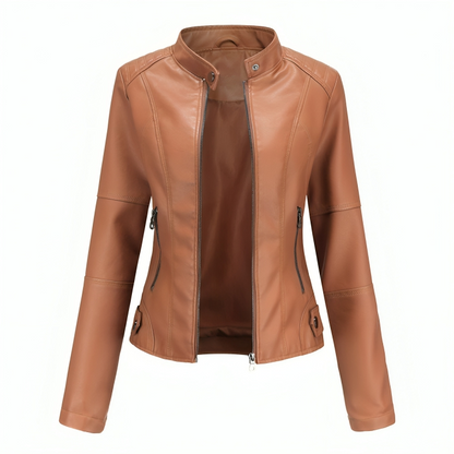 Veste en cuir Liliana