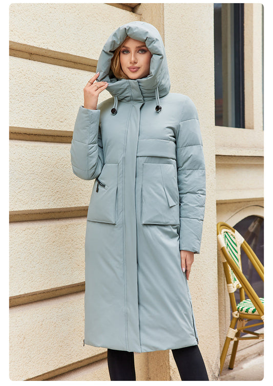 Parka Longue à Capuche Luxe