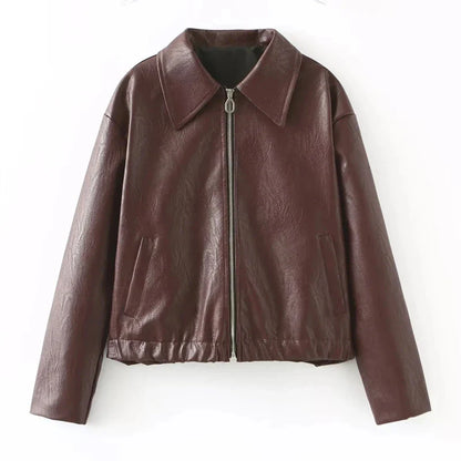 Veste en cuir de luxe Jaqueta