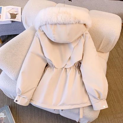 Parka confortable doublée de polaire