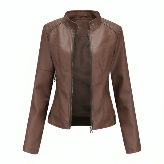 Veste en cuir Liliana