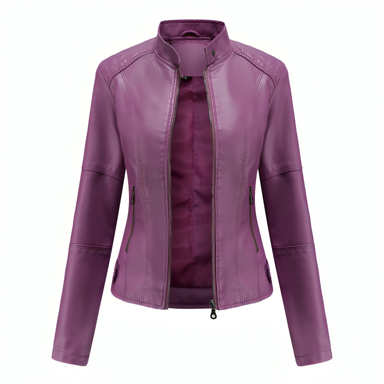 Veste en cuir Liliana