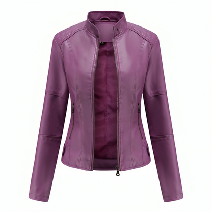 Veste en cuir Liliana