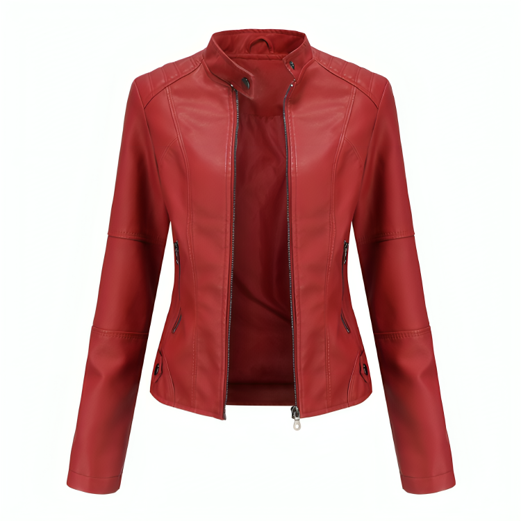 Veste en cuir Liliana